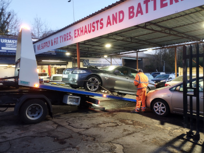 Recovery to our garage